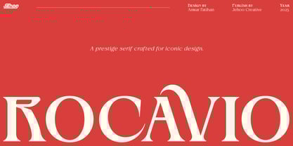 Rocavio Font Poster 1