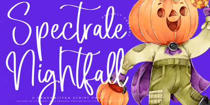 Spectrale Nightfall Font Poster 1