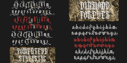 Pomenteva Font Poster 9