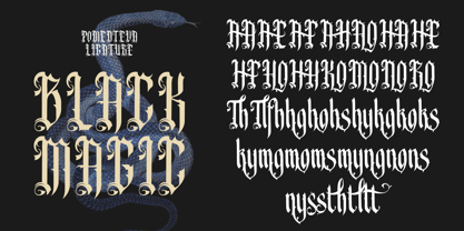 Pomenteva Font Poster 10