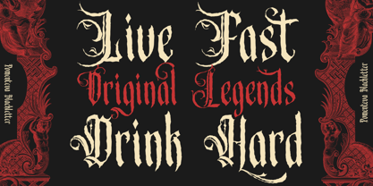 Pomenteva Font Poster 6