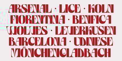 Evismes Font Poster 5