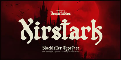 Xirstark Font Poster 1
