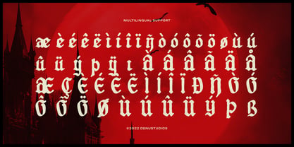 Xirstark Font Poster 11