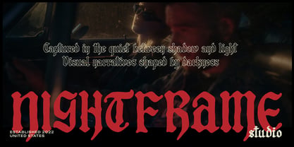 Xirstark Font Poster 6