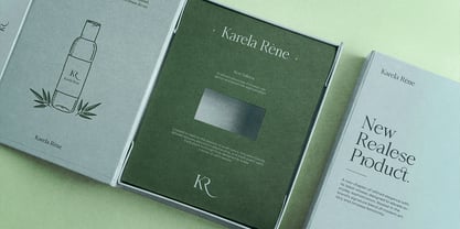 Merona Heavens Basic Font Poster 8