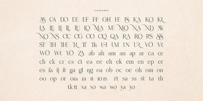 Merona Heavens Basic Font Poster 12