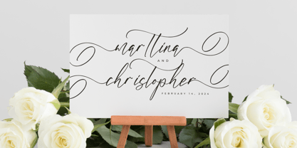 Monlight Quinttans Font Poster 5