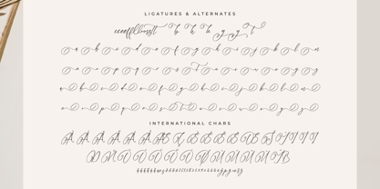 Monlight Quinttans Font Poster 8