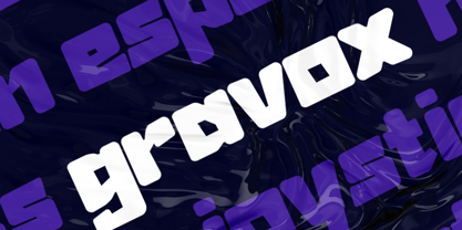 Gravox Font Poster 5