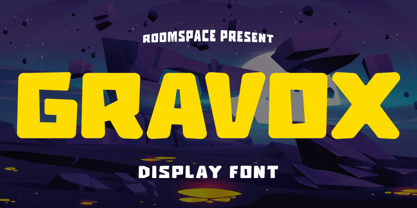 Gravox Font Poster 1