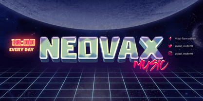 Gravox Font Poster 7