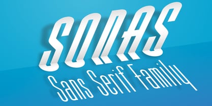 Sonas Font Poster 7
