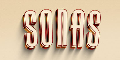 Sonas Font Poster 8