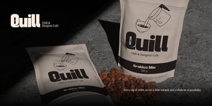 Quinia Retro Font Poster 5