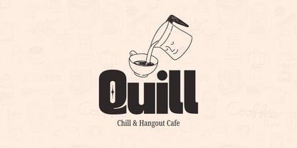 Quinia Retro Font Poster 3