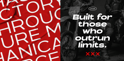 Barcola Expanded Font Poster 8