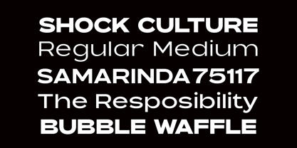 Barcola Expanded Font Poster 6