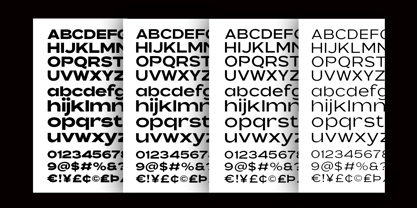 Barcola Expanded Font Poster 14