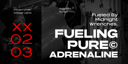 Barcola Expanded Font Poster 10