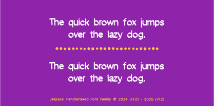 Jetpack Font Poster 6