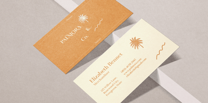 Merona Heavens Font Poster 2