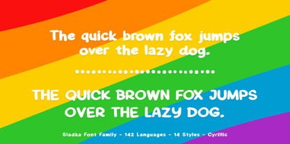 Sladka Font Poster 14