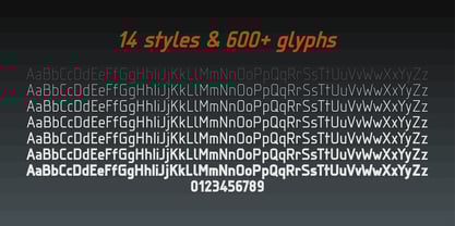 Pilatus Font Poster 7