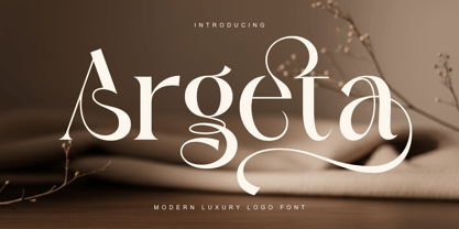 Argeta Font Poster 1