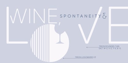 Tirion Font Poster 10