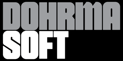 Dohrma Font Poster 6