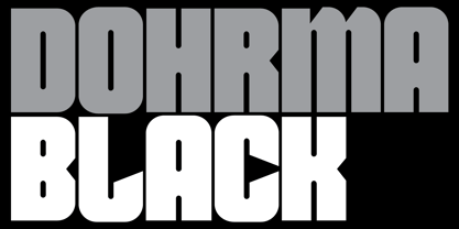 Dohrma Font Poster 3