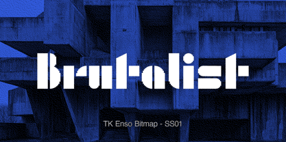 TK Enso Font Poster 10