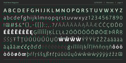 Vitali Neue Font Poster 4