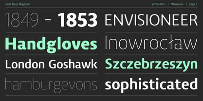 Vitali Neue Font Poster 7