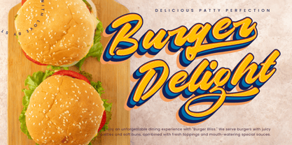 Aesthetic Timeglow Font Poster 2