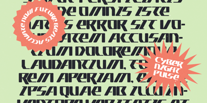 Cyber Motion Font Poster 10