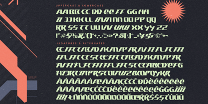 Cyber Motion Font Poster 15