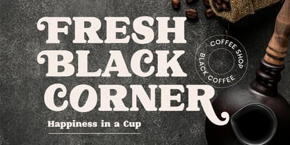 Holistic Retro Font Poster 4