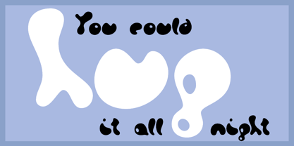 Moist Font Poster 5
