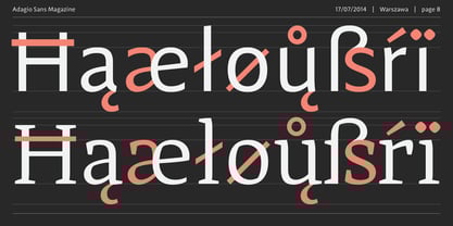 Adagio Slab Font Poster 8
