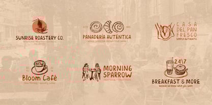 Cafe Autentico Font Poster 4