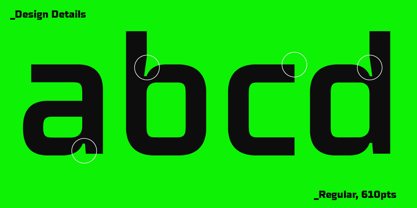 Celdum Font Poster 3