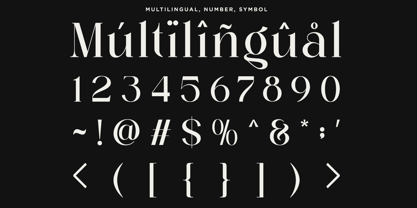 Balenia Font Poster 10