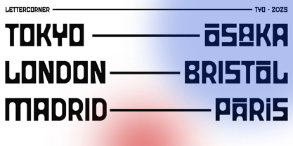 Neotokyo Font Poster 2