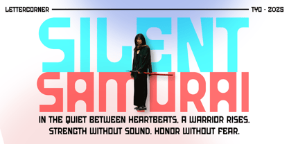 Neotokyo Font Poster 5