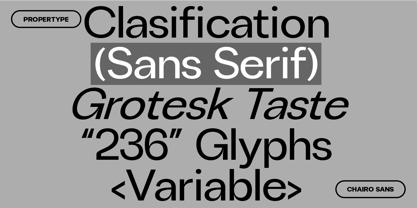 Chairo Sans Regular Font Poster 7