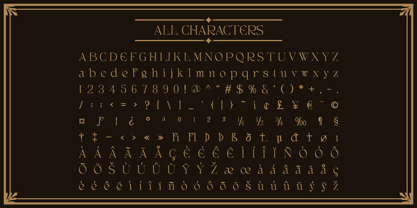 Egmond Rough Font Poster 6