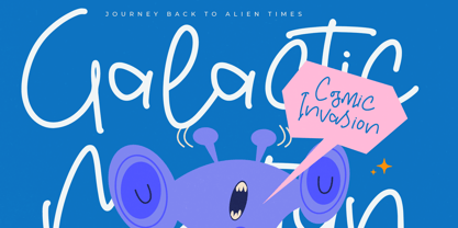 Stickers History Font Poster 5