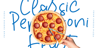 Stickers History Font Poster 6